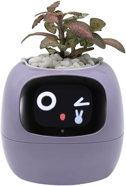 AI-Powered Planter with Mood Display & Care Alerts 🎄📱