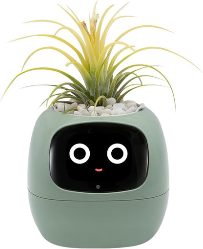 AI-Powered Planter with Mood Display & Care Alerts 🎄📱