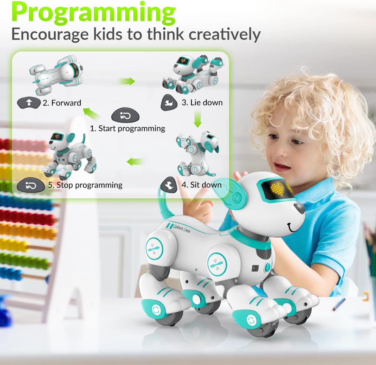 Smart Interactive Robot Dog – Dances, Sings & Learns Commands! 🤖🎵