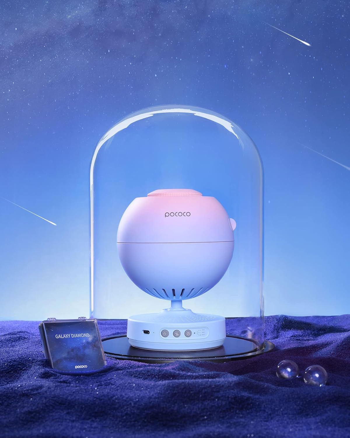 Galaxy Star Projector ⭐ | 5K HD Planetarium with Interchangeable Discs for Sleep & Relaxation ✨🛌