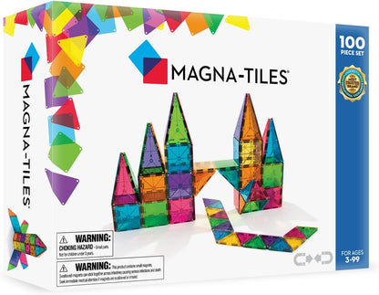 Translucent Magnetic Building Tiles – STEM Certified for Kids 3+ 🌈🧲