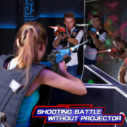 Interactive Laser Tag with Smart Projector – Family Fun! 👨‍👩‍👧‍👦⚡