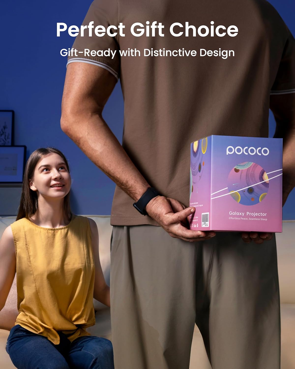 Galaxy Star Projector ⭐ | 5K HD Planetarium with Interchangeable Discs for Sleep & Relaxation ✨🛌